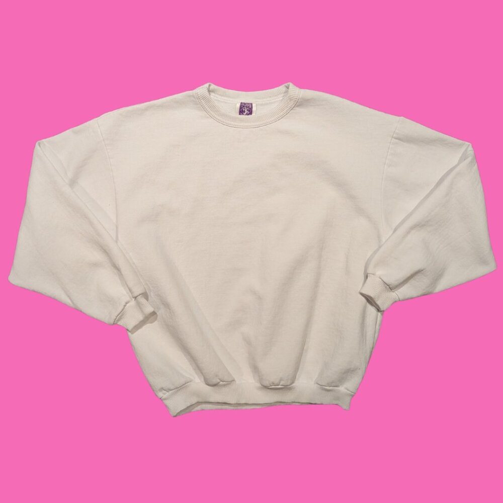 Vintage 1990's Humeur Design White Crewneck Size S for Women